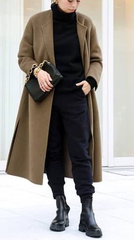 Deuxieme Classe victorian リバー コート　カーキ