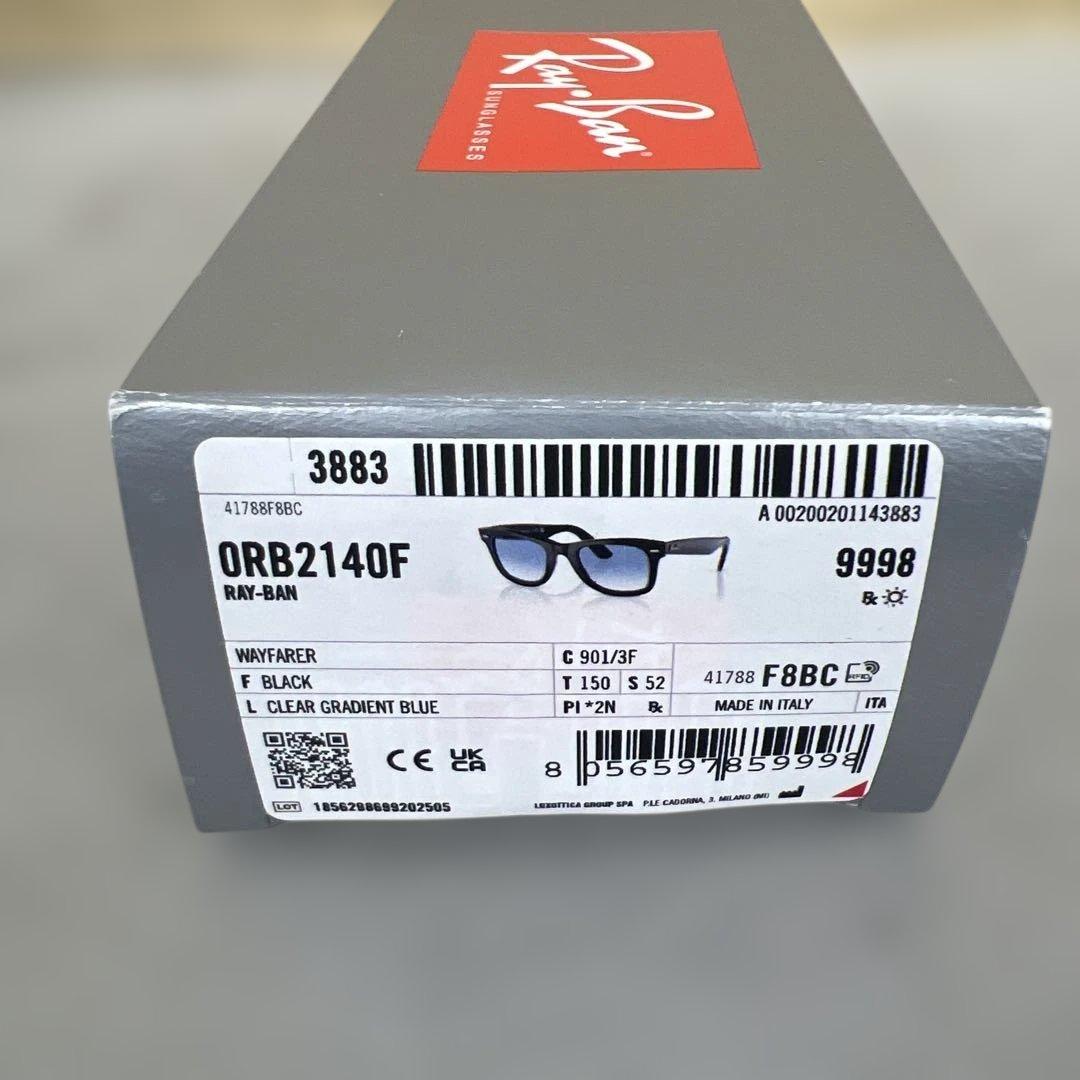 602116 Ray-Ban サングラス rb2140f 9013f