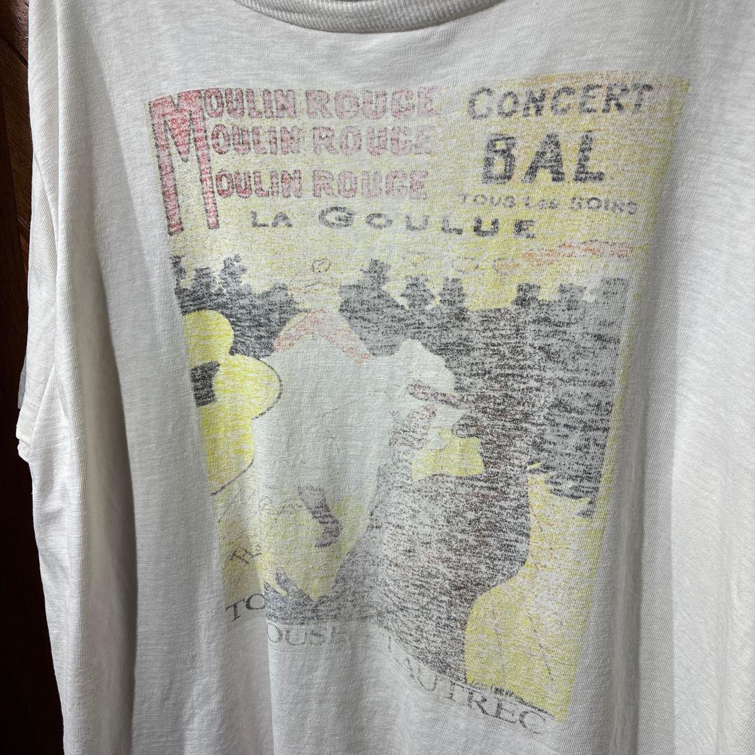 古着 90's シングルステッチ ロートレック アートTシャツ 半袖Tシャツ
