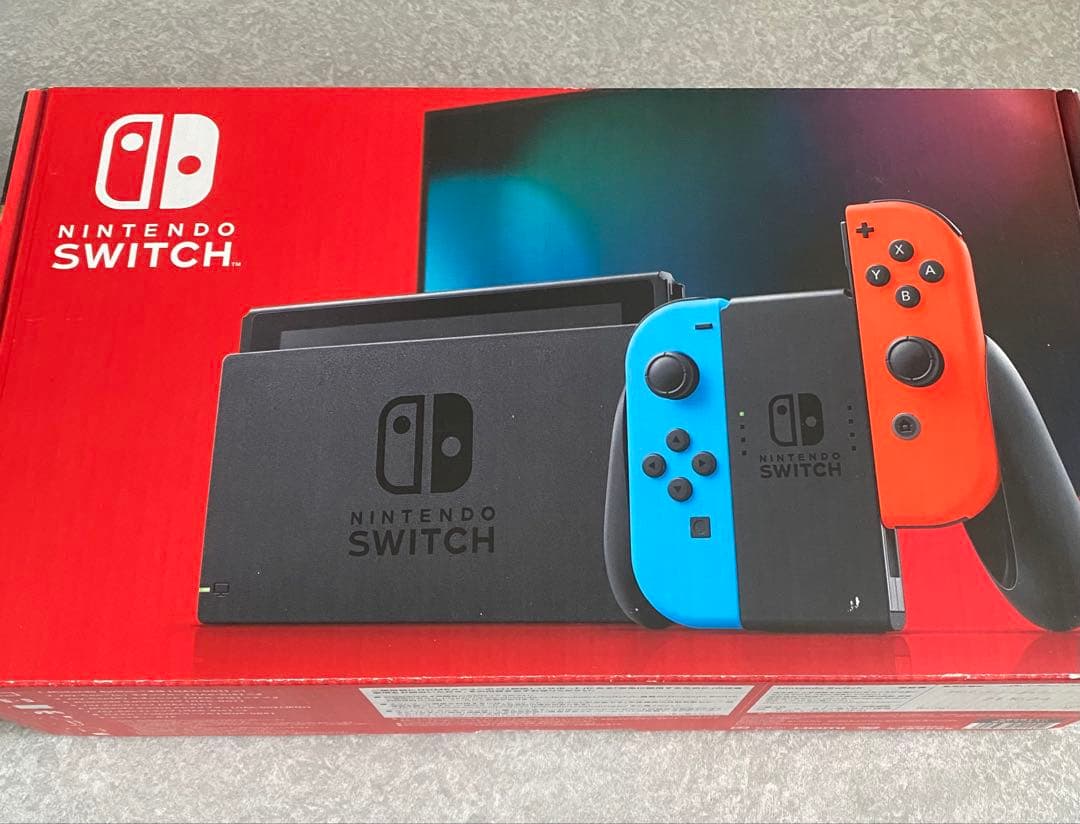 Nintendo Switch 本体 青/赤 ジョイコン付き
