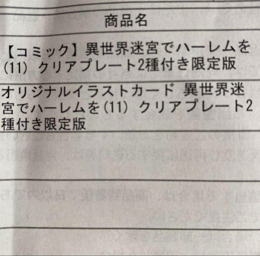 異世界迷宮でハーレムを11 ゲーマーズ限定版