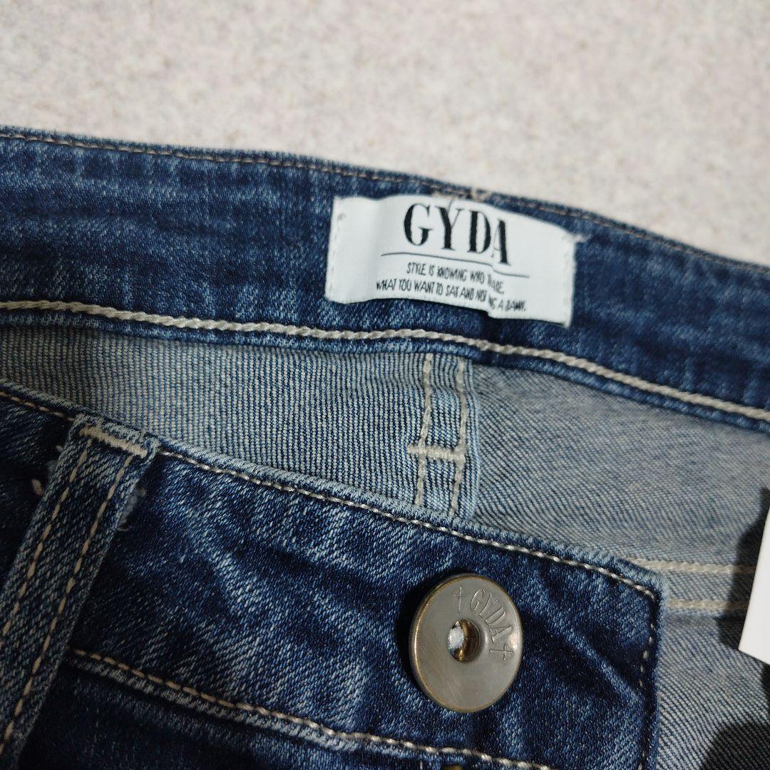 〇GYDA ジェイダ ストレッチ クラッシュスキニーデニムパンツ