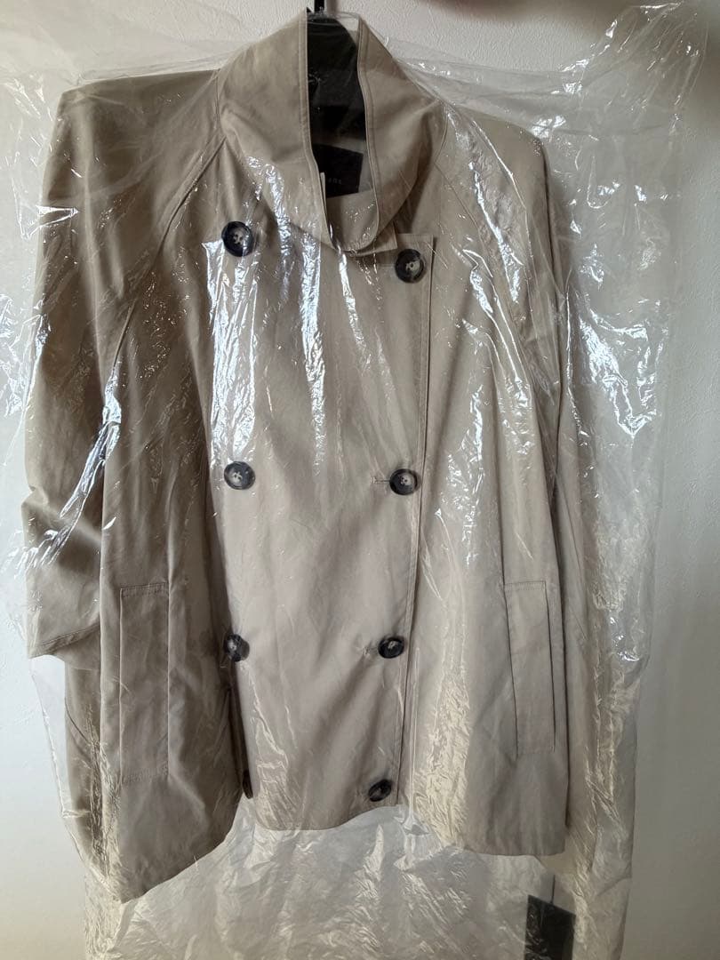 ◇新品タグ付◇✨anuans✨ ライトトレンチミドルブルゾン