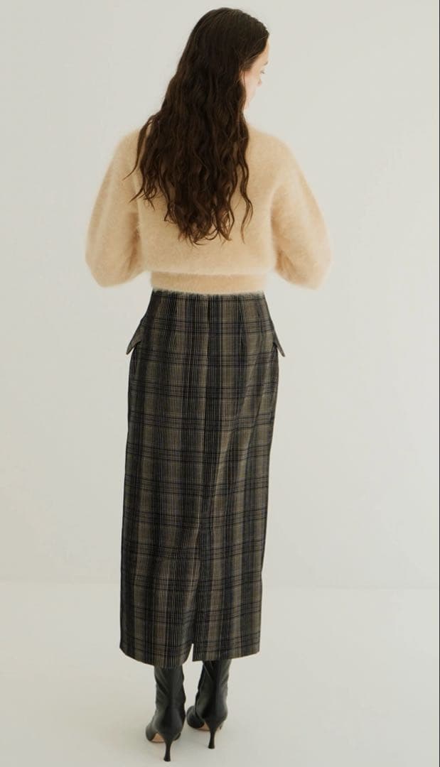 CLANE⭐︎H/W Tuck Maxi Skirt クラネ
