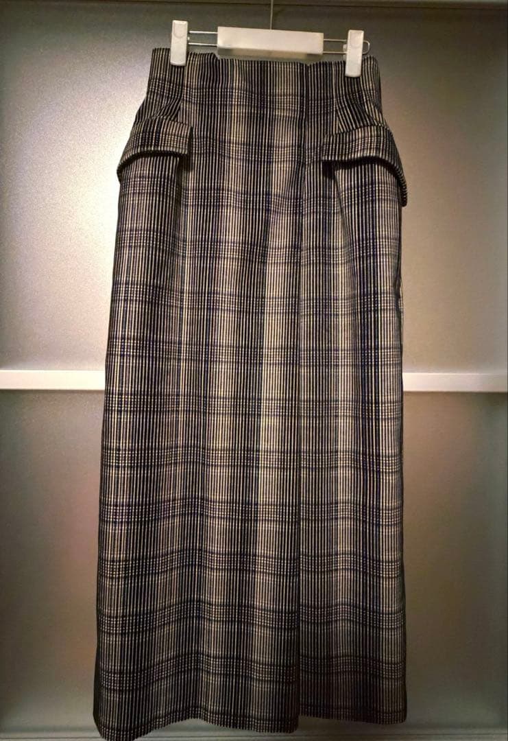 CLANE⭐︎H/W Tuck Maxi Skirt クラネ