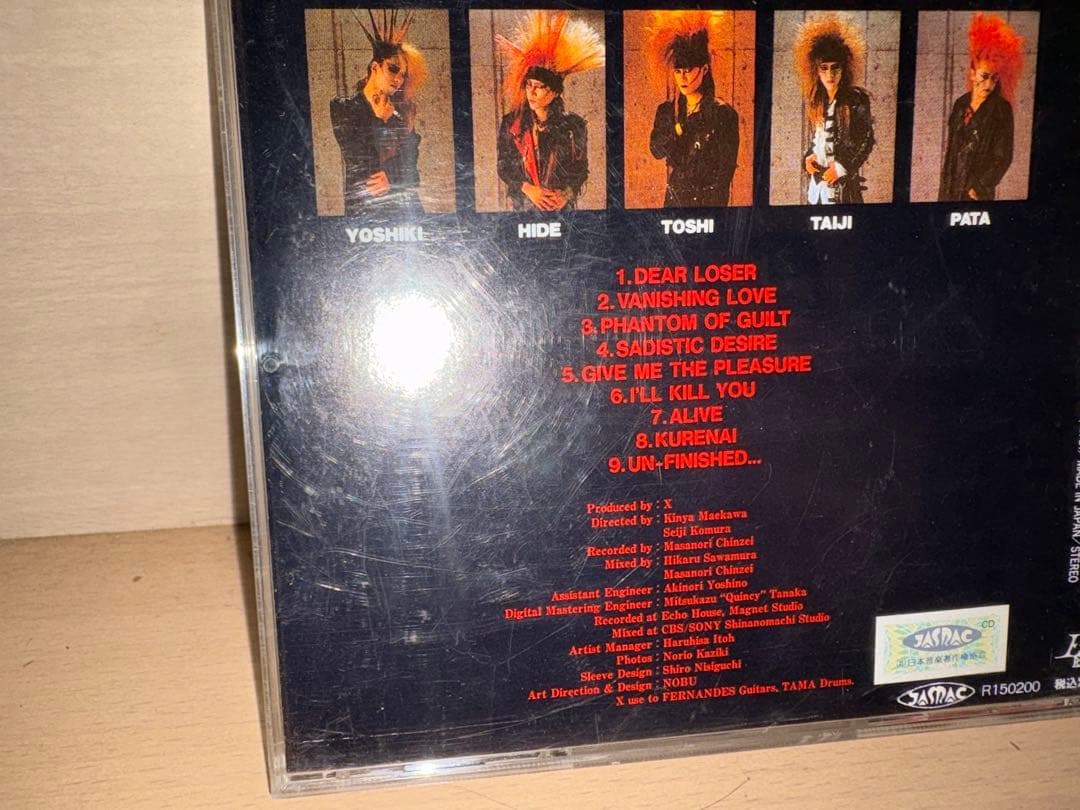 X Japan ヴァニシングヴィジョンBest bluebloodセットCD