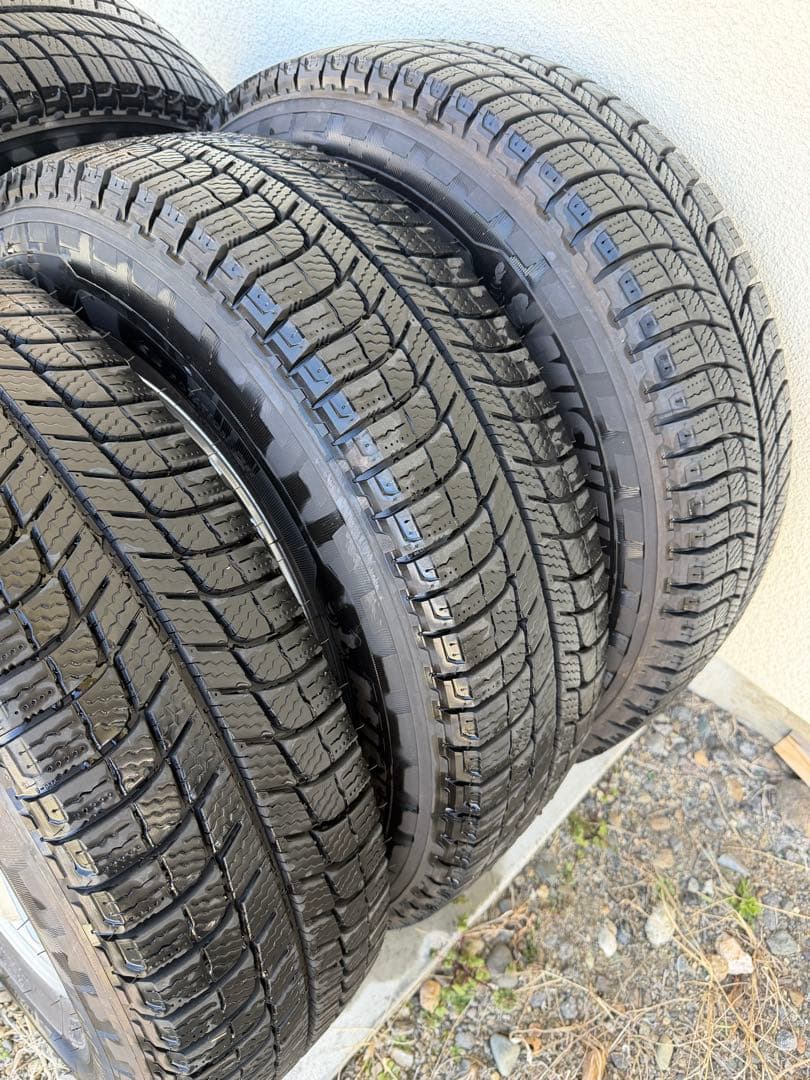 ②バリ溝 ホイール付 195/80/R15LT ミシュラン アジリス X-ICE