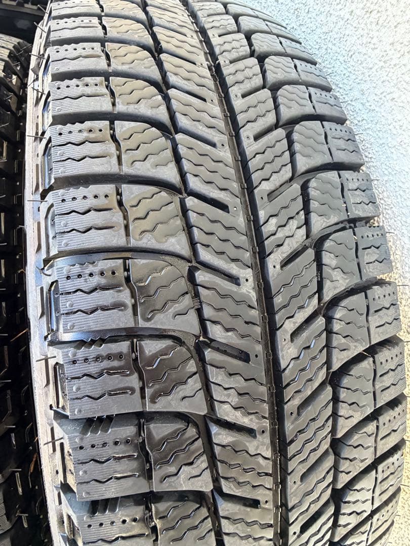 ②バリ溝 ホイール付 195/80/R15LT ミシュラン アジリス X-ICE