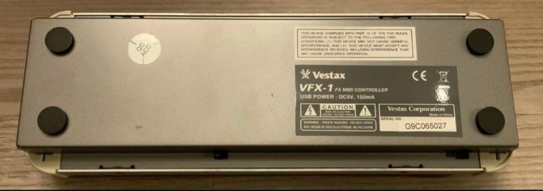 Vestax MIDIエフェクトコントローラー VFX-1