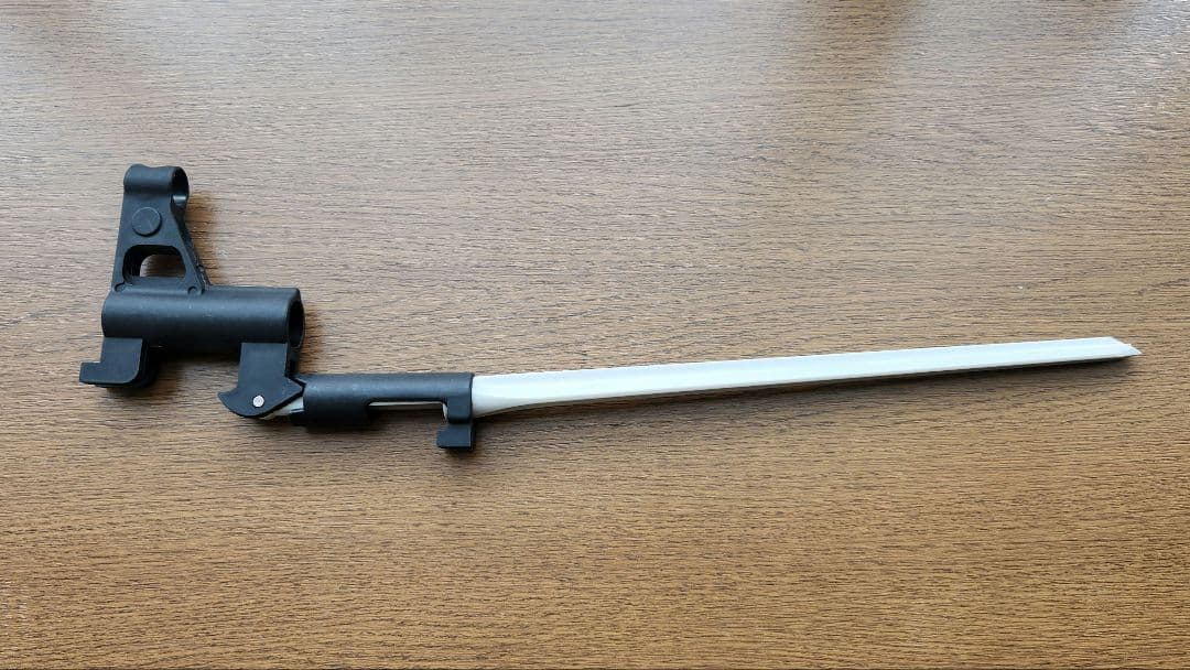 東京マルイAK47用ソフビ・プラ製56式自動歩槍フロントサイトバヨネット AKM