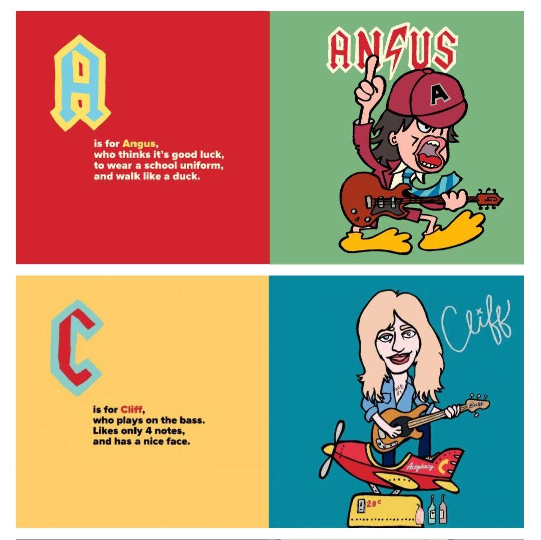 絵本・児童書 AC/DC High Voltage Alphabet