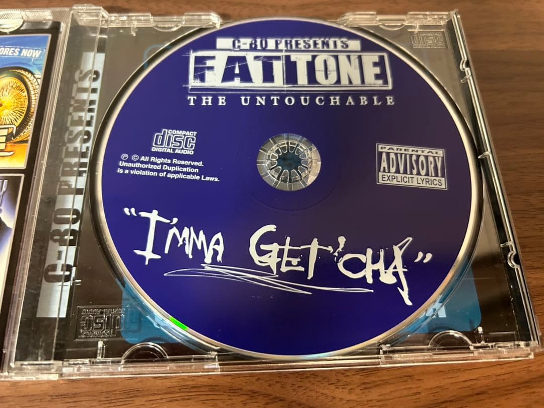 洋楽 Fat Tone I'mma Get'cha CD