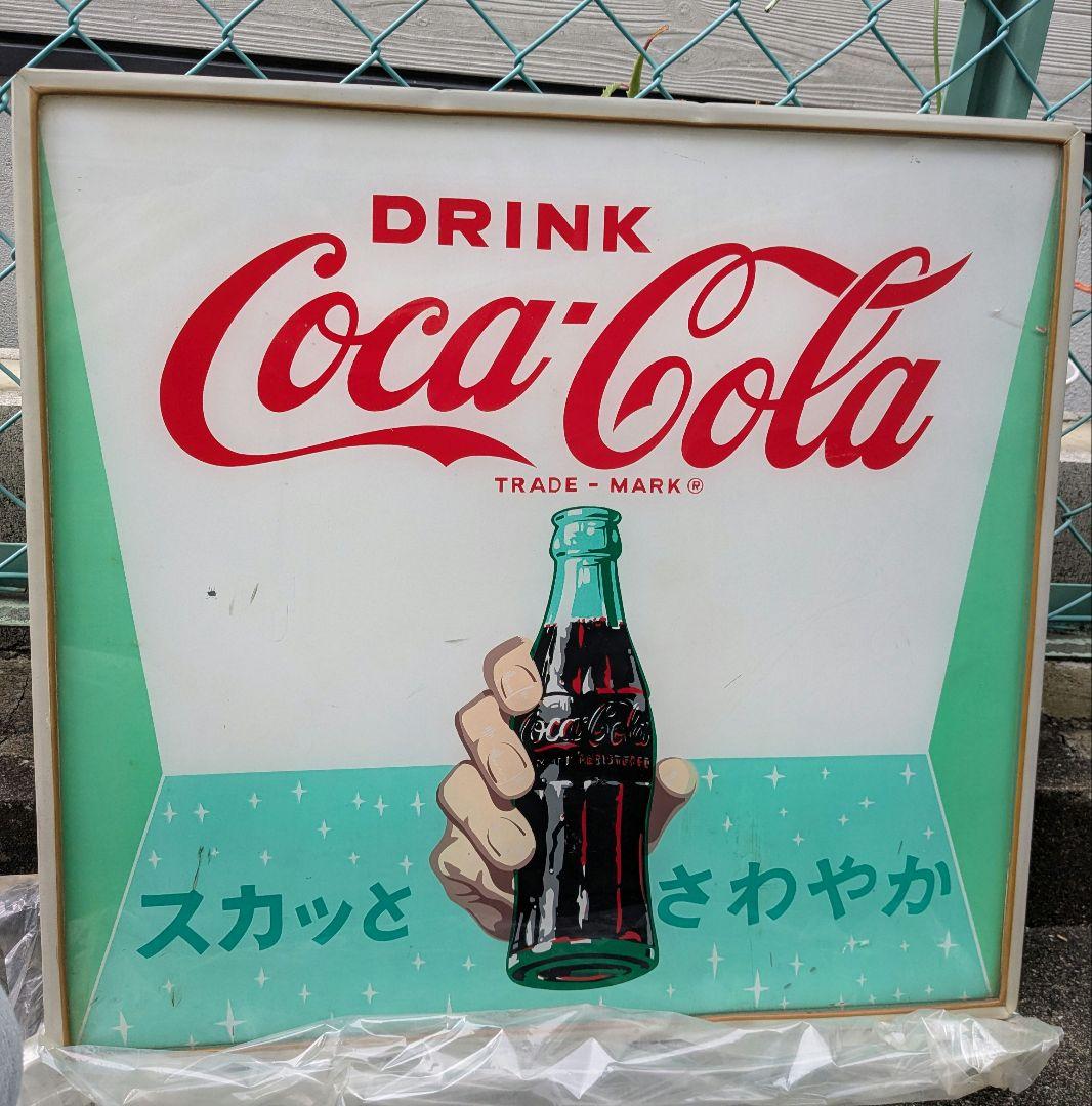 コカ・コーラ　プラスチックパネル