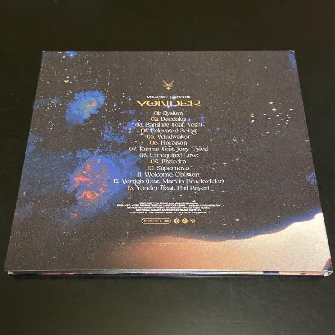 Valiant Hearts Yonder CD メタルコア ポストハードコア