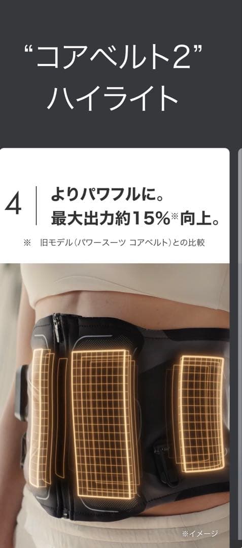 Core Belt 2 コアベルト2