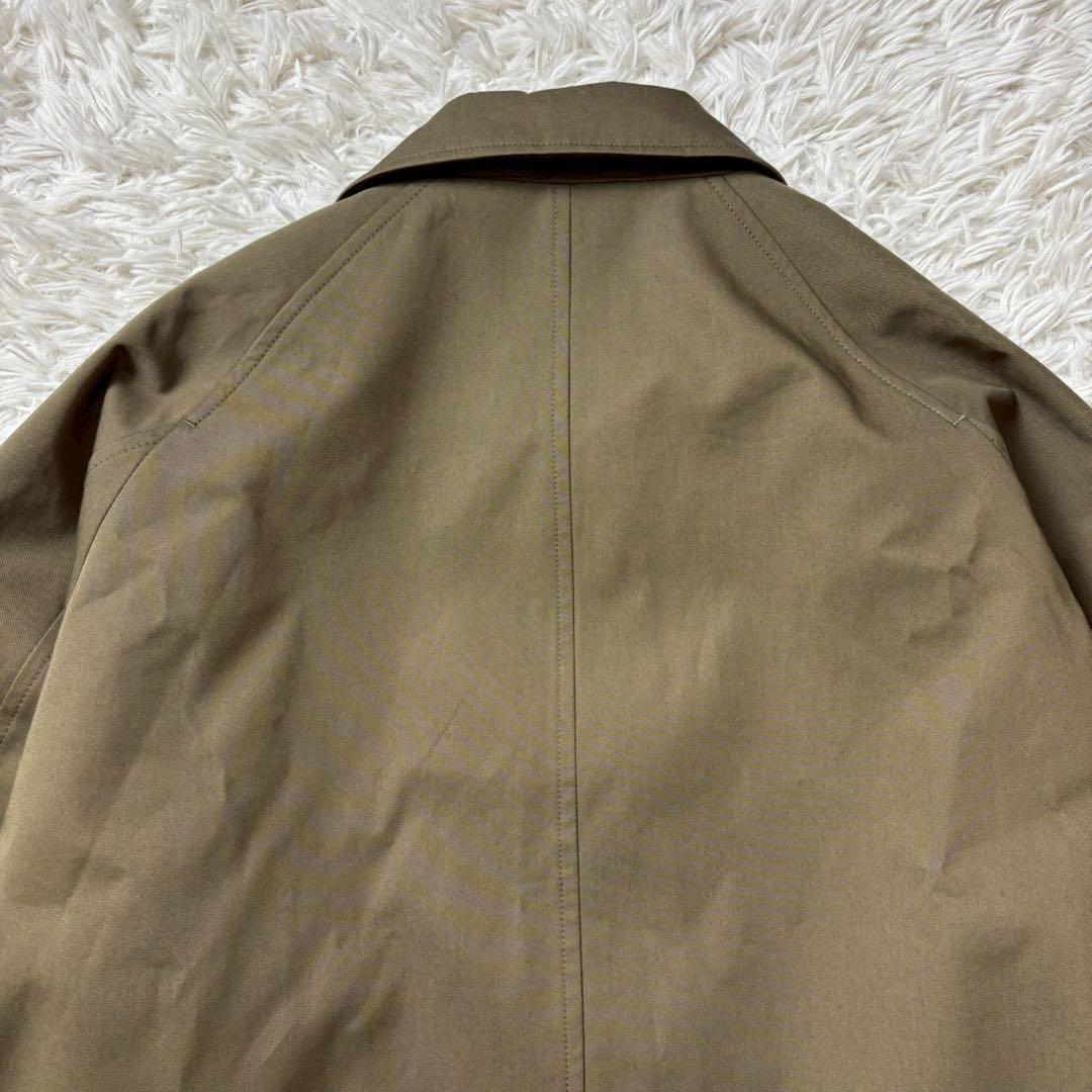 【極美品】COS ショートツイルトレンチコート カーキ Lサイズ