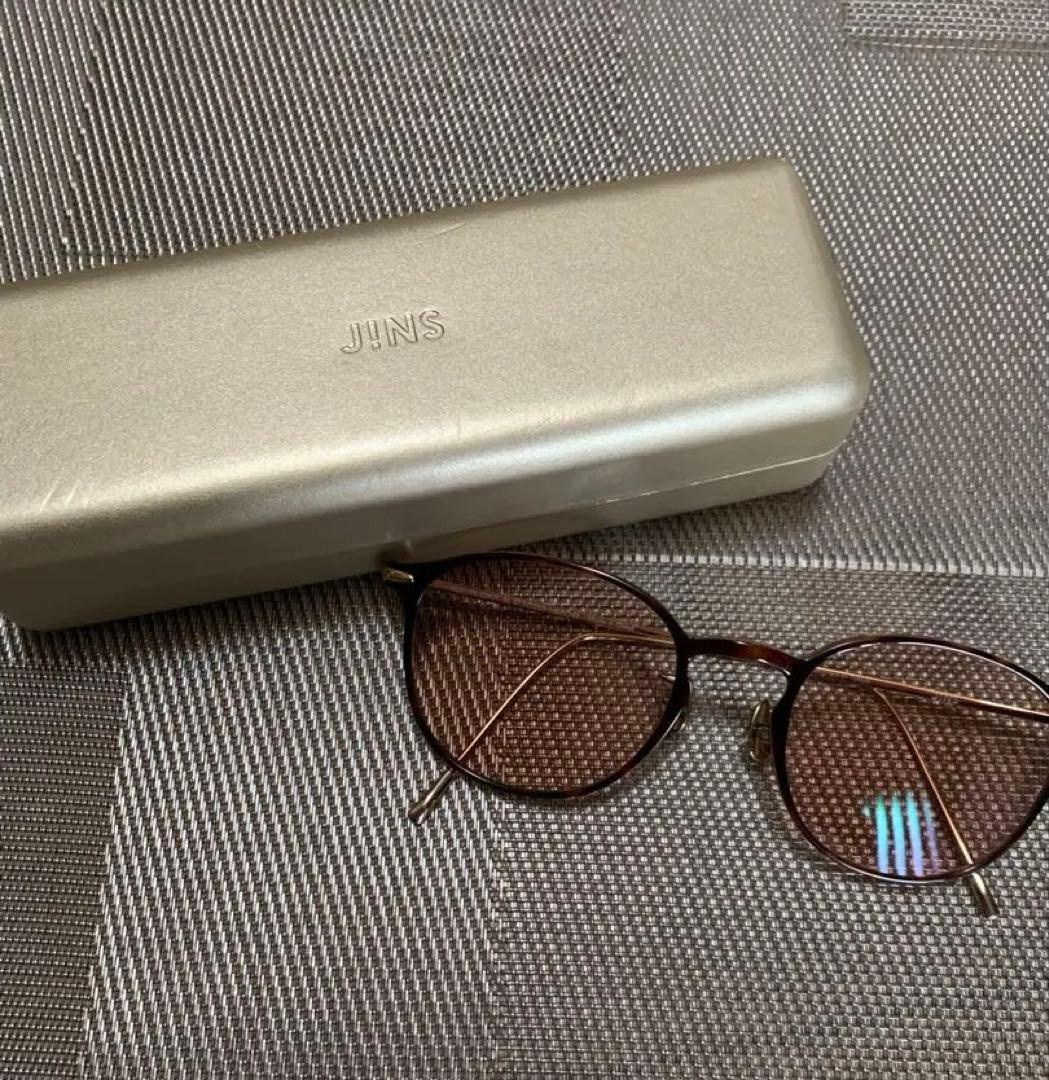 【美品】JINS MUF-19F-229CF サングラス　小顔