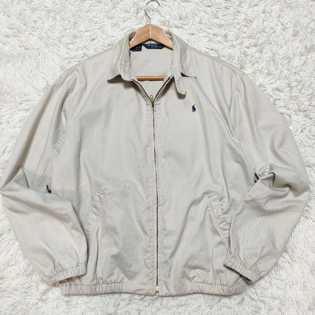 希少 USA製 90s ポロバイラルフローレン スイングトップ ハリントン L