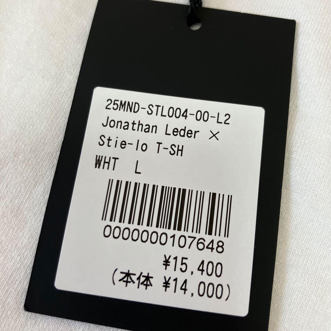 新品 minedenim Stie-lo \"OLIVIA\" Tシャツ/L/白