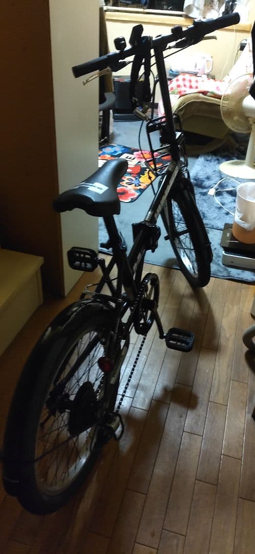 札幌限定若しくは発送出来ますHUMMER 折りたたみ自転車 ブラック切り替え式
