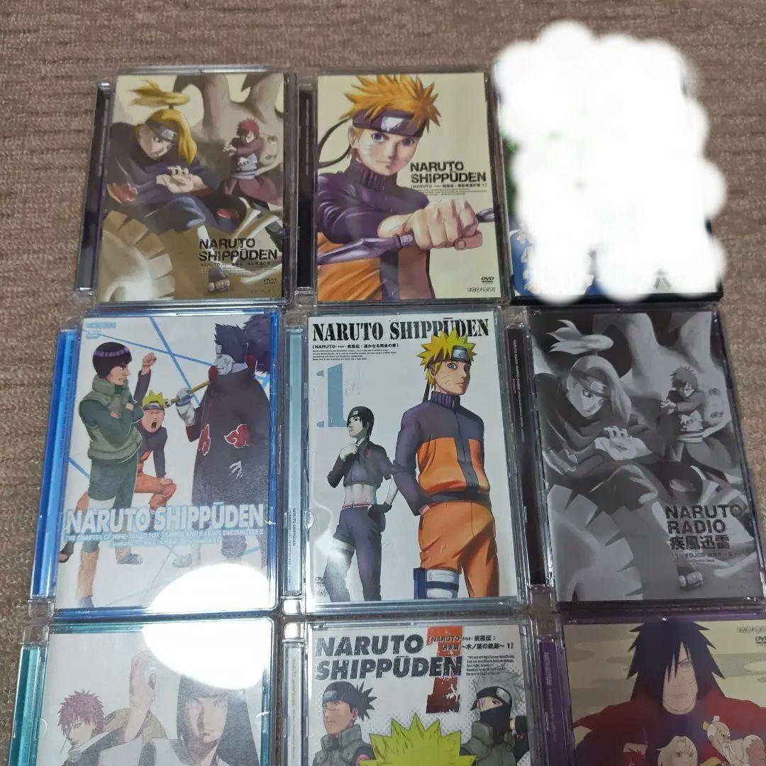 NARUTO SHIPPUDEN DVD ／CD18本セット