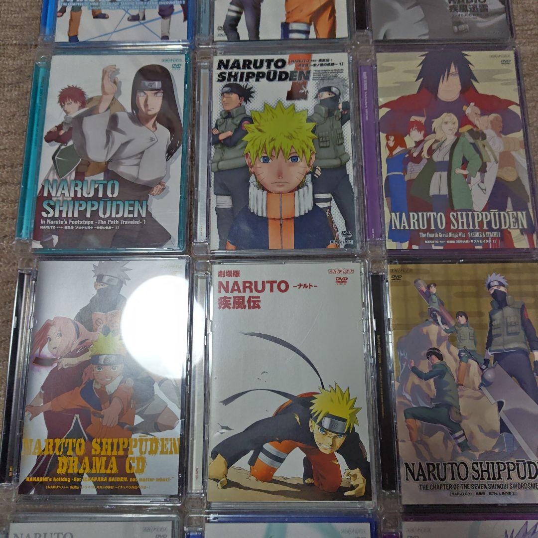 NARUTO SHIPPUDEN DVD ／CD18本セット
