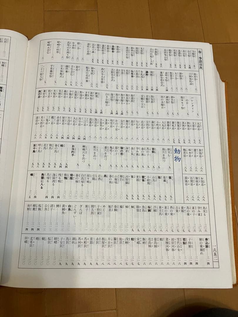 「カラー図説　日本大歳時記　座右版」