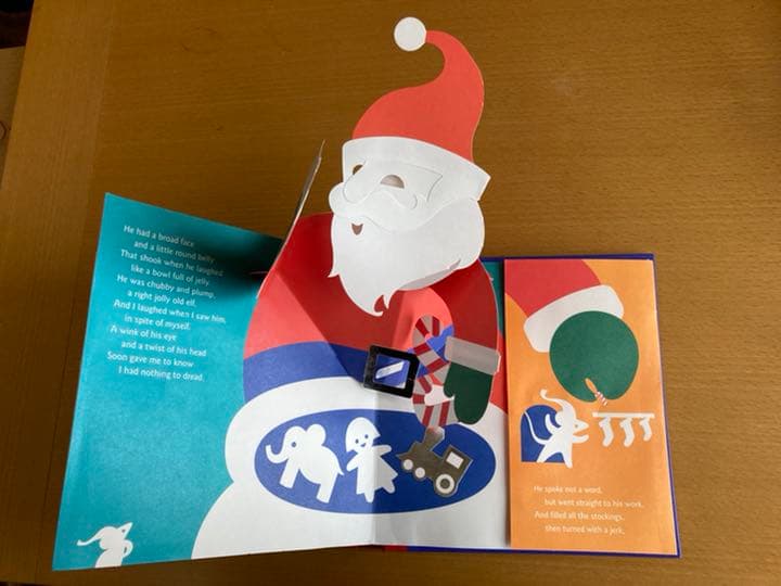 新品 The Night Before Christmas クリスマスしかけ洋書