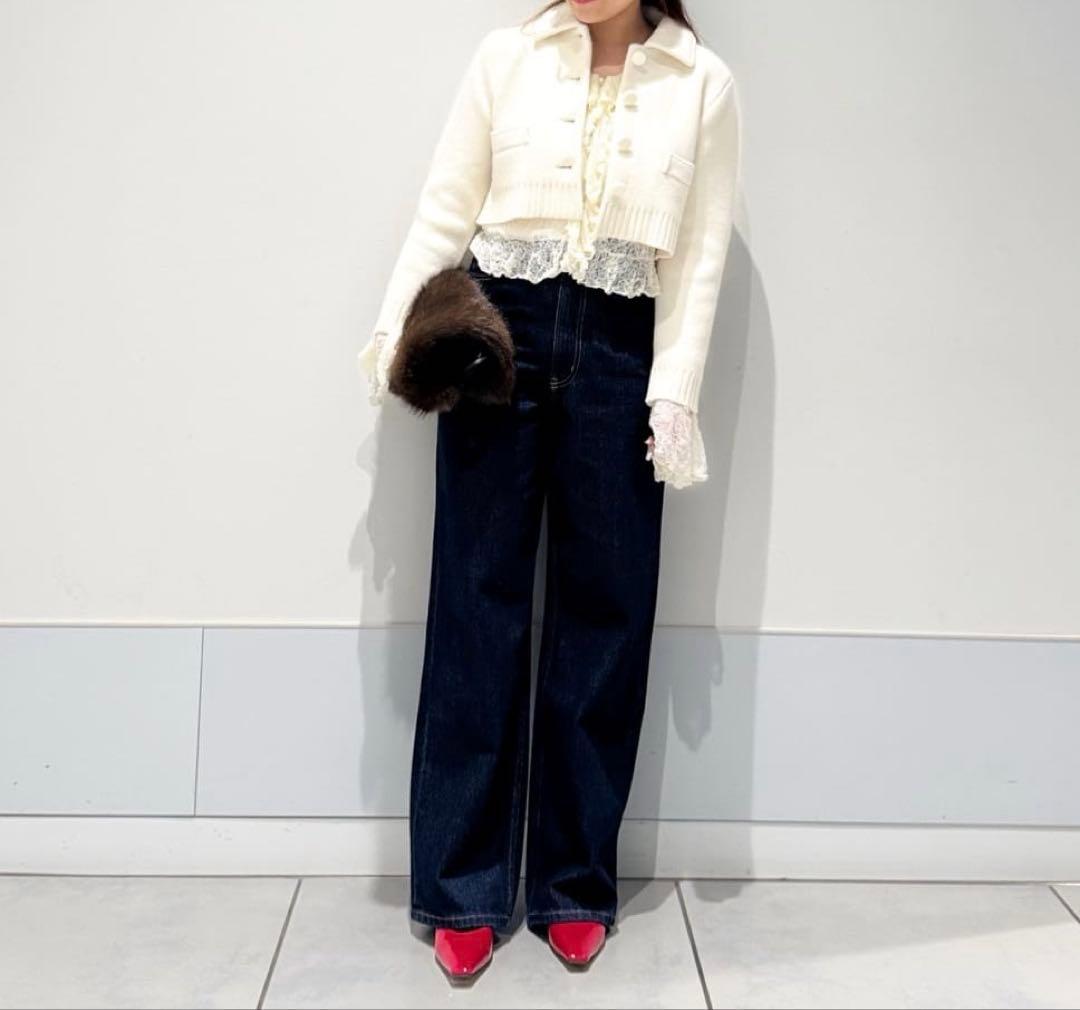 アルアバイル　ルルウィルビー ボーイフレンドデニムパンツ