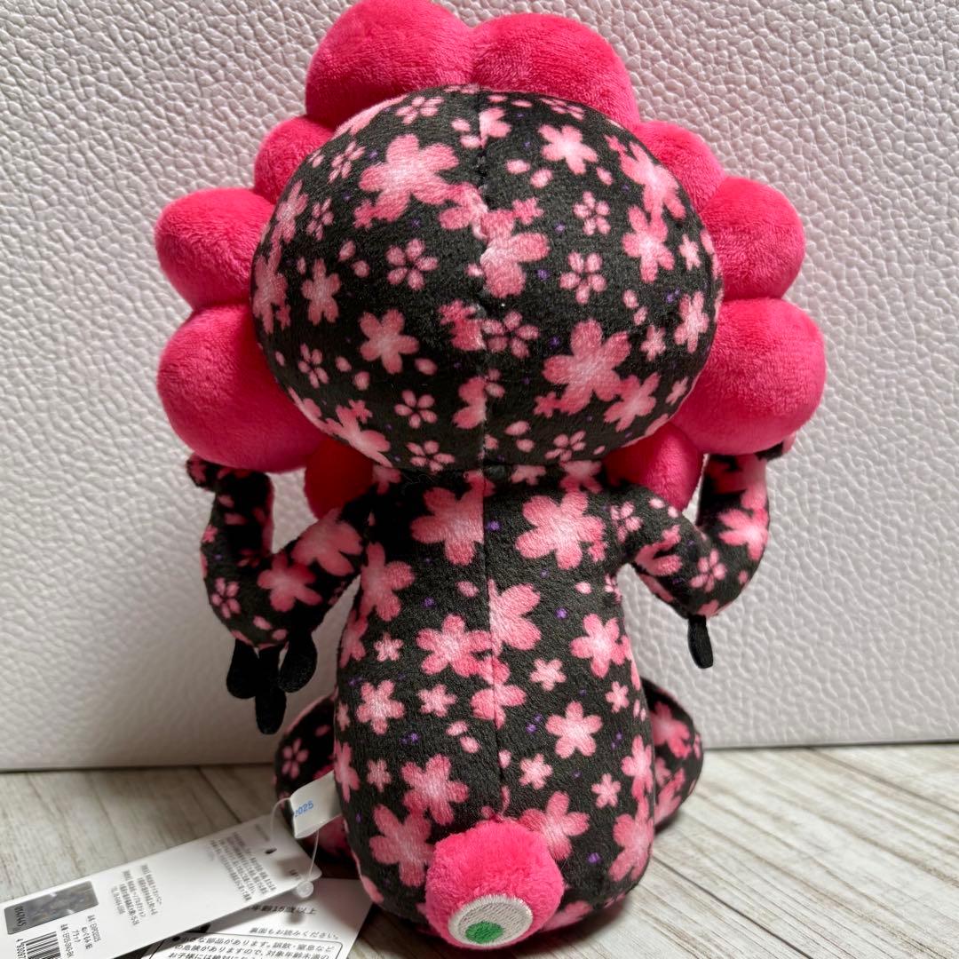 ミャクミャク 桜 ブラック ぬいぐるみ 万博EXPO2025 黒 さくら