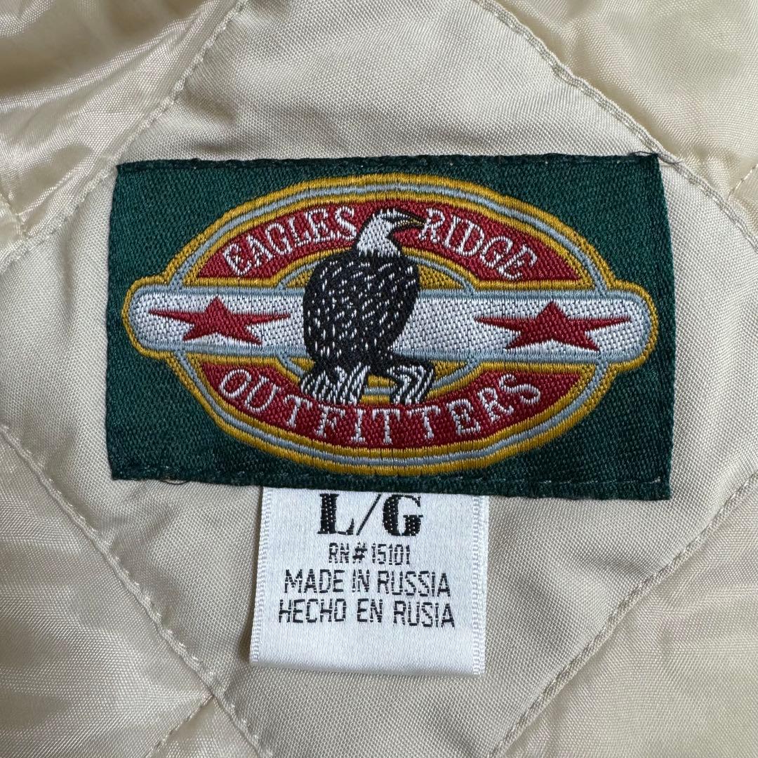 eagles ridge ダービージャケット　ロシア製　Lサイズ　中綿