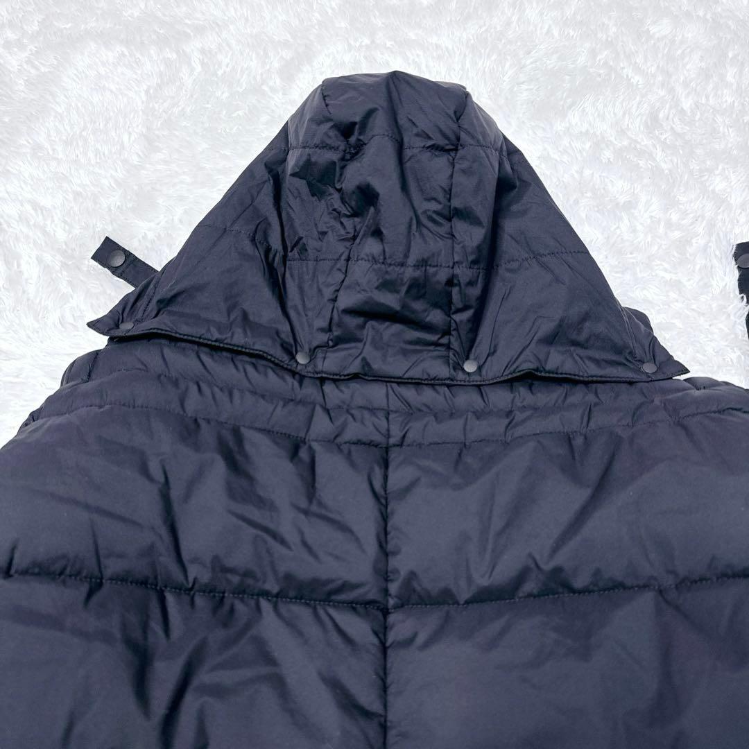 【美品】THE NORTH FACE 抱っこ紐ケープ ベビーシェルブランケット黒