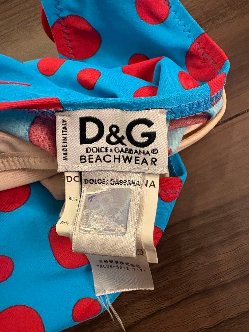 レア商品　D&G ドット柄ビキニ　水着