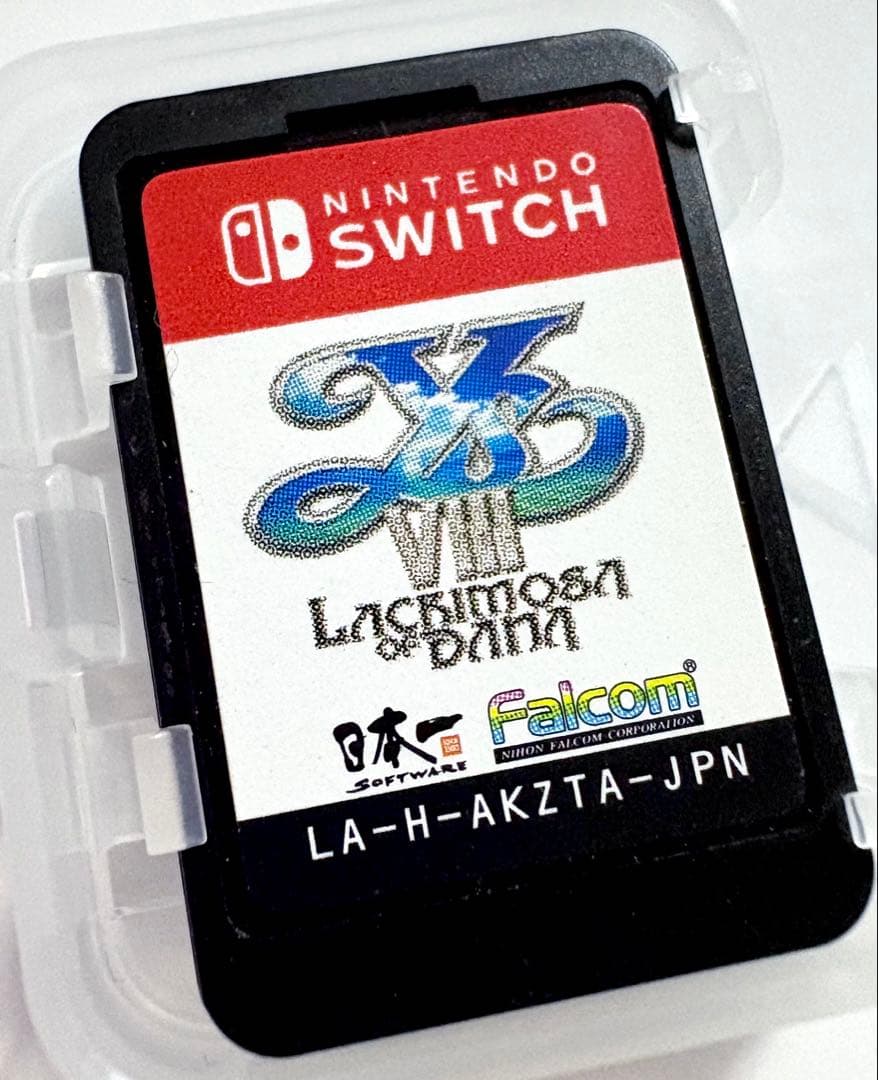 イースVIII Lacrimosa of DANA Switchソフト