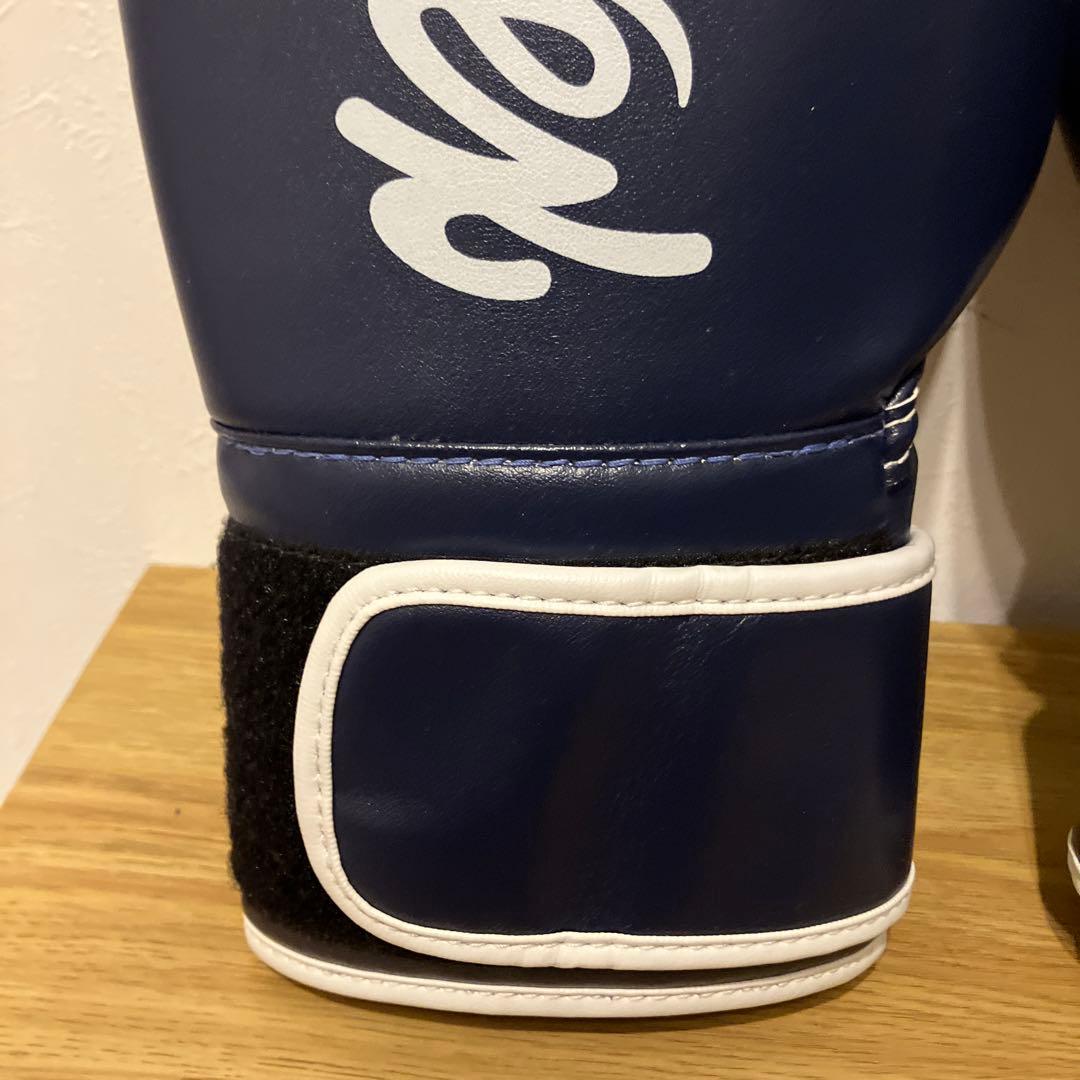 試着のみFairtex ボクシンググローブ ネイビー12oz.