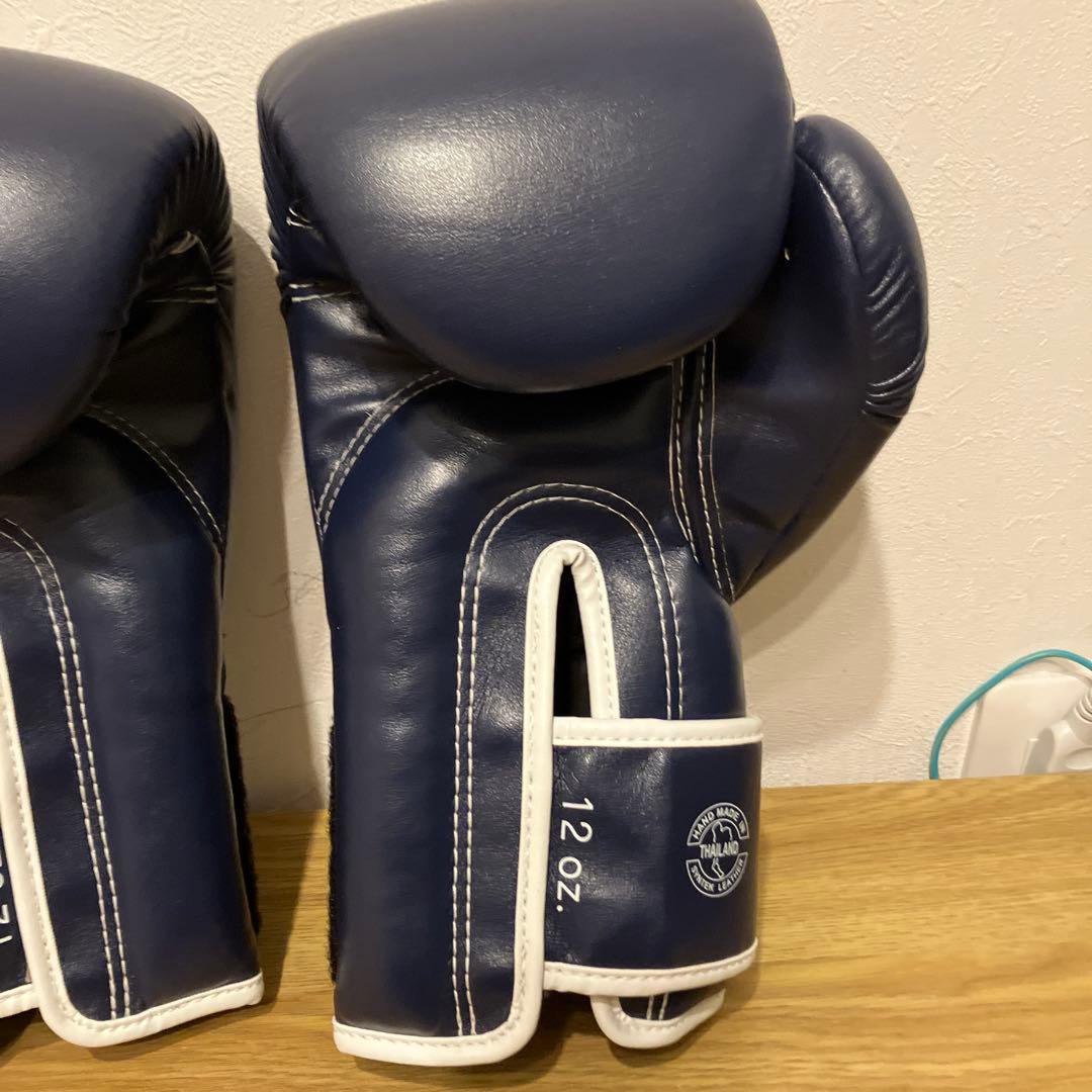 試着のみFairtex ボクシンググローブ ネイビー12oz.