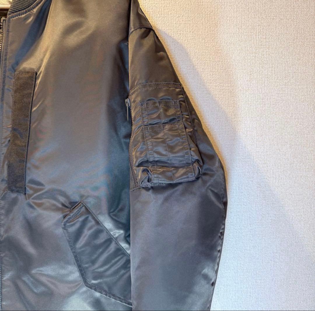 UNIQLO +J ブラック MA-1ジャケット XL