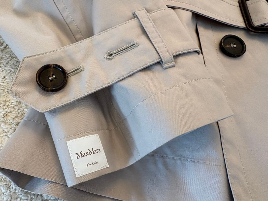 【今週限定お値下】MaxMara ダブルブレスト トレンチコート サイズ36