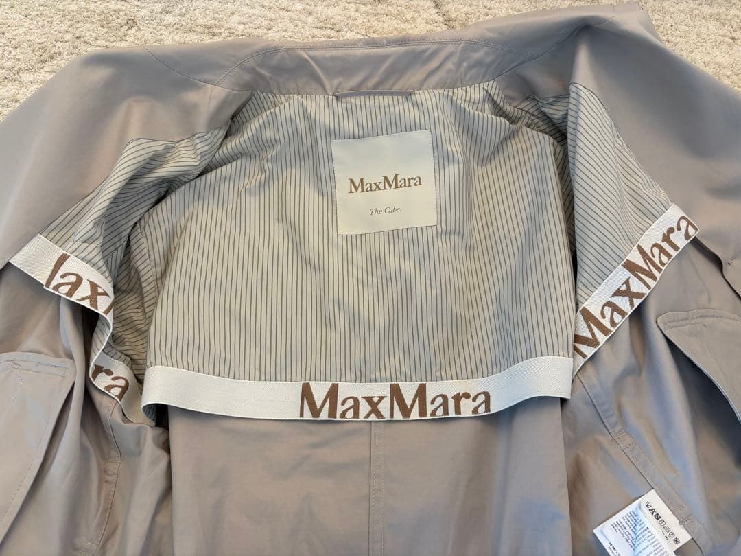 【今週限定お値下】MaxMara ダブルブレスト トレンチコート サイズ36