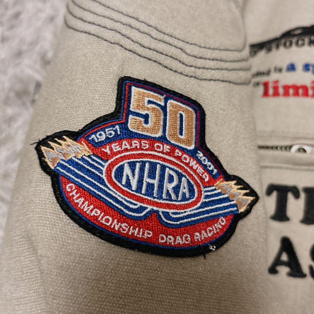 NHRA(刺繍ワッペン バイクジャケット バイカージャケット)