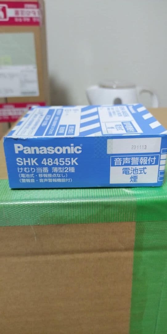 Panasonic SHK 48455K 4個. SHK48155 1個