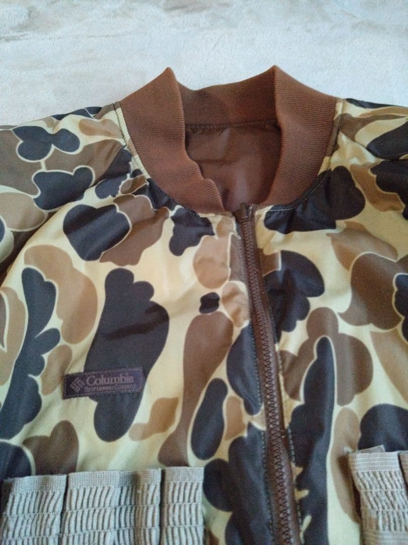 90s Columbia DuckHunter Camo L ジャケット