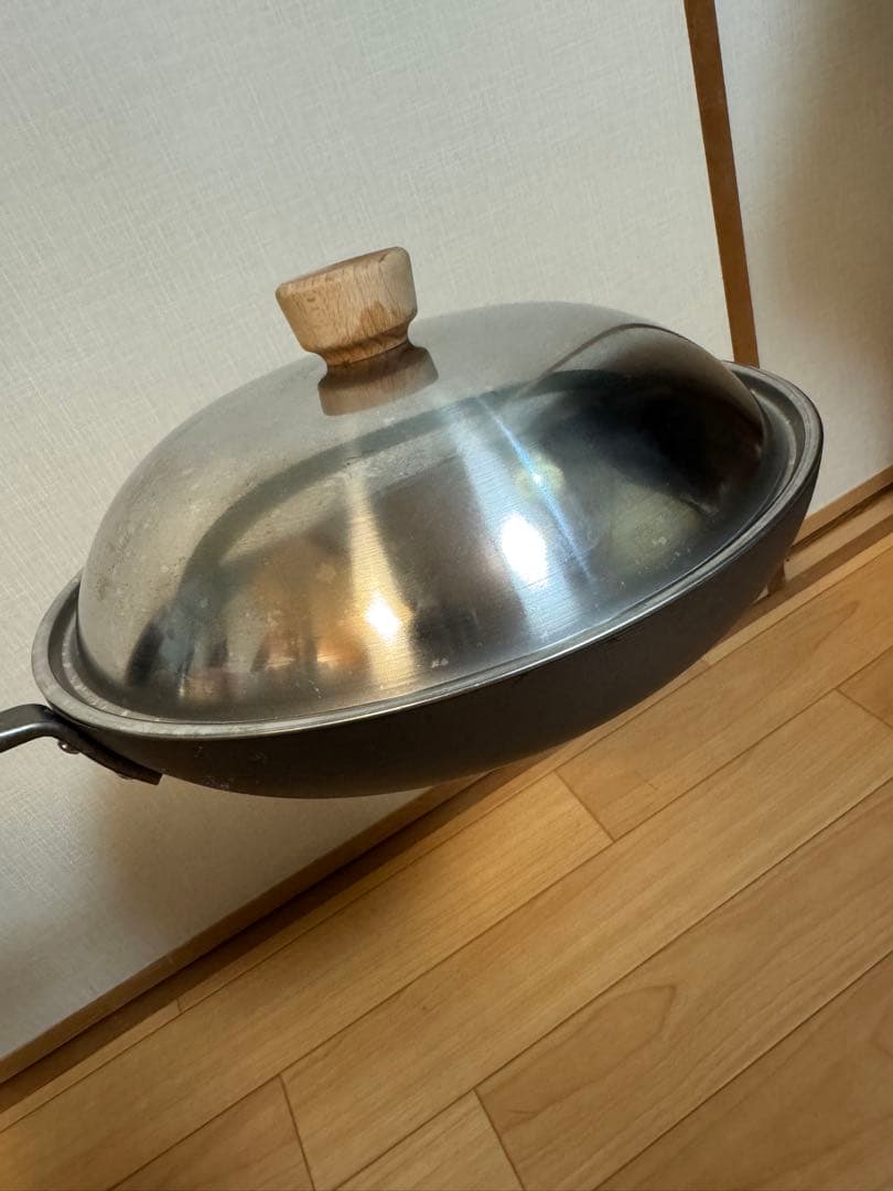 未使用　リバーライト 28cm フライパン 蓋付き ガス・IH対応