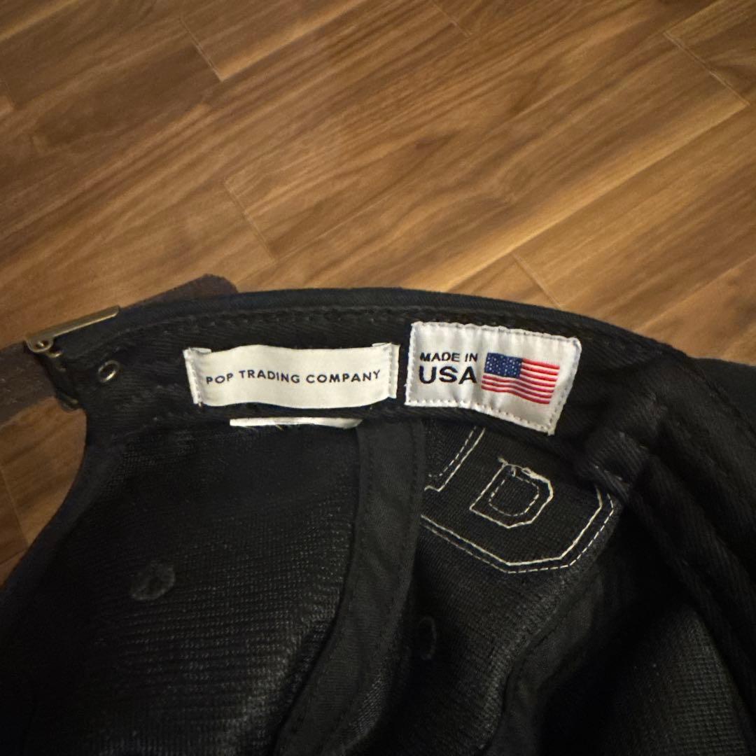 pop trading company 6パネル キャップ