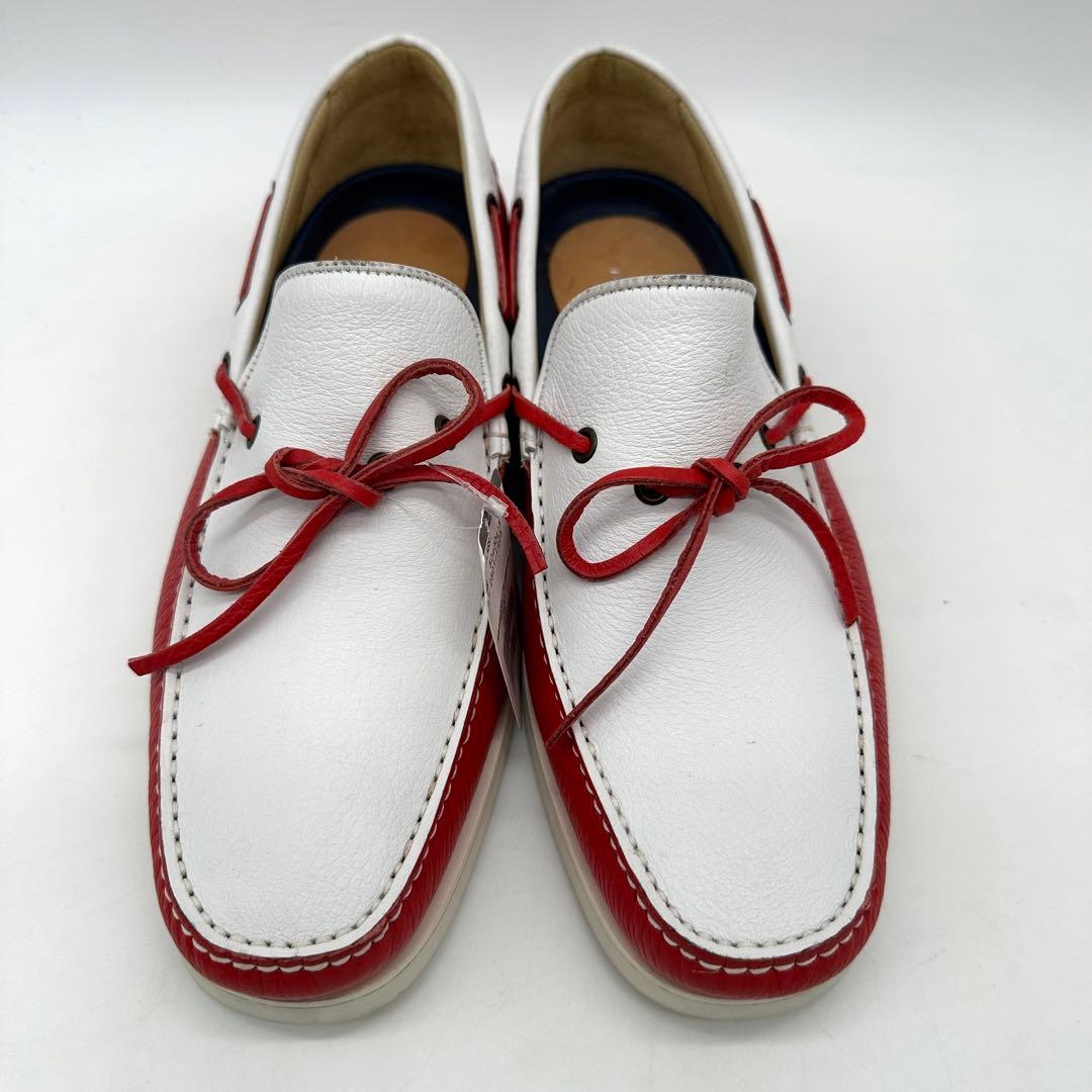 〈美品〉SUTOR MANTELLASSI 【26.5】デッキシューズ