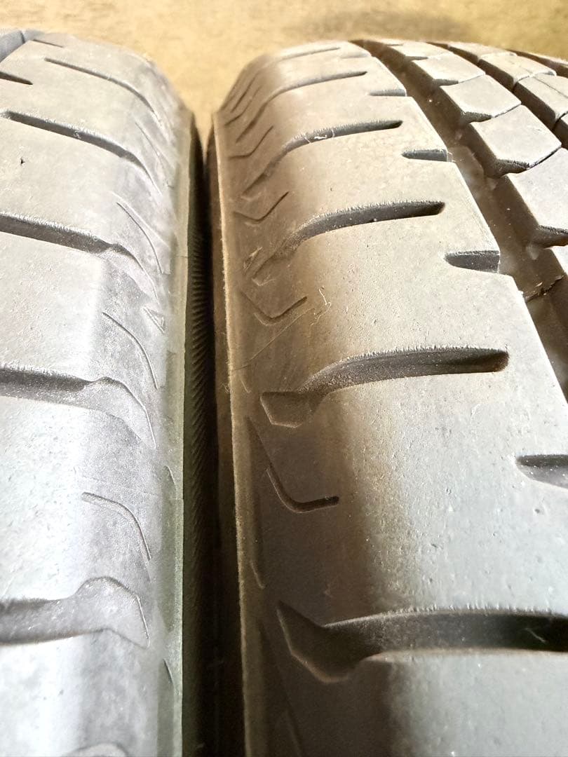 送料込 145/80R13 ノーマル ２本 バリ山 23年 BS NEWNO