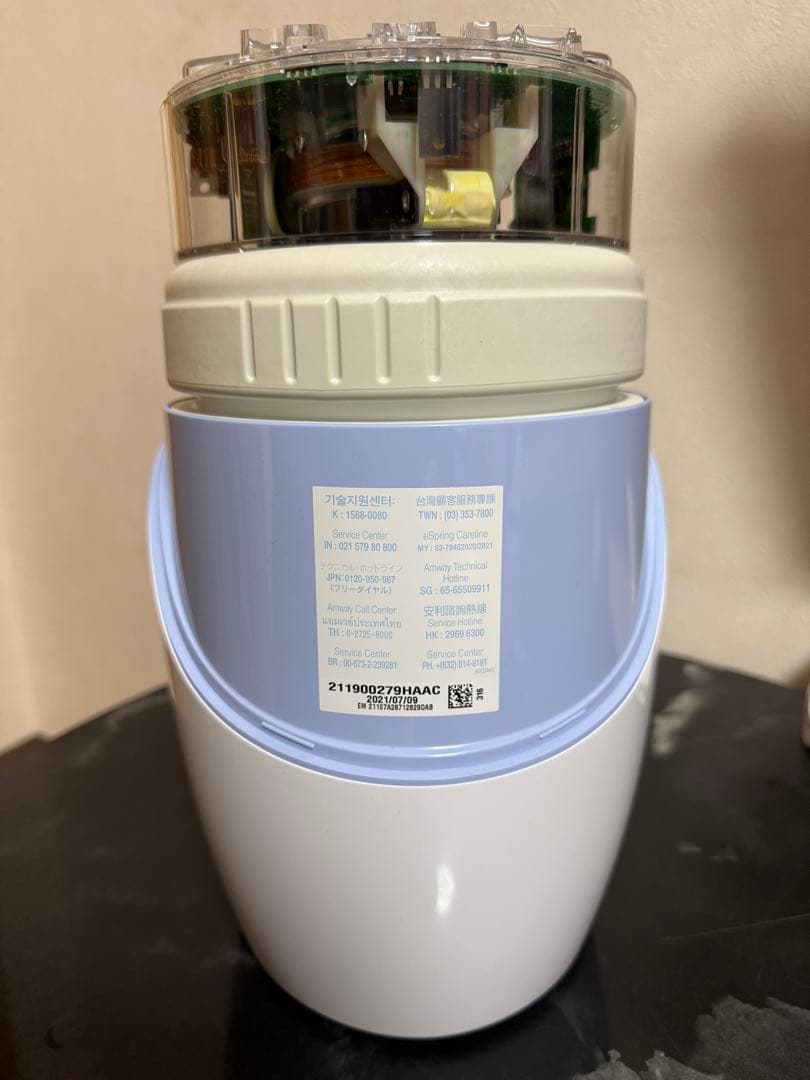 美品 Amway eSpring浄水器Ⅱ 据置型 使用期間3ヶ月カートリッジなし