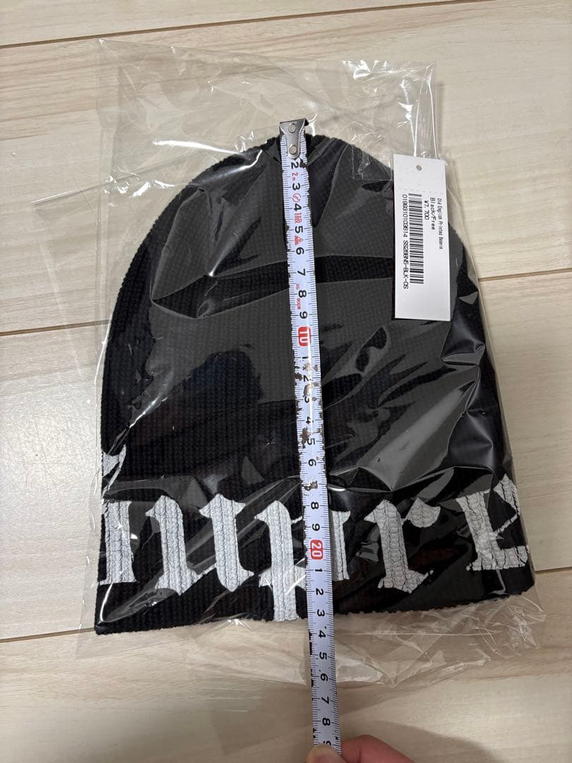 【にきくん】Supreme ニット帽 黒