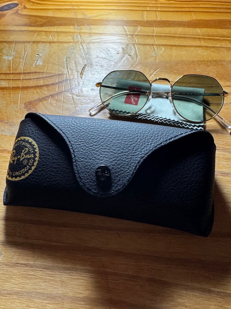 小物 Ray-Ban JACK RB3565 001/BH 51-20