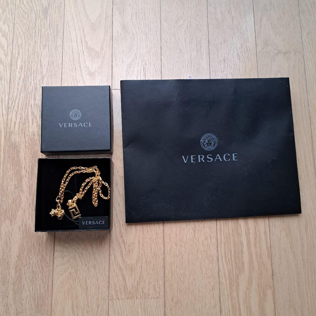 VERSACE 金 チェーンネックレス　ゴールド